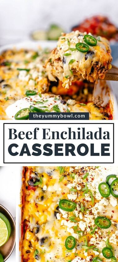 beef enchilada casserole, Beef Enchilada Casserole step by step