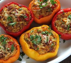 Stuffed Peppers - Easy Freezable Dinner Meal Recipe