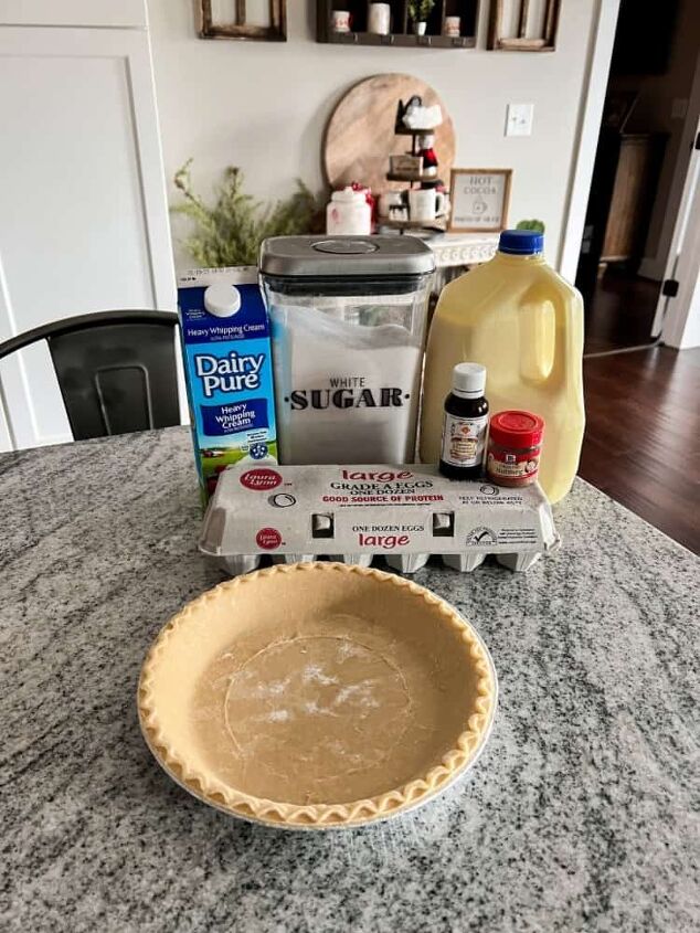 southern egg custard pie recipe, Materials Needed for Old Fashioned Egg Custard Pie