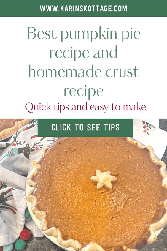 best pumpkin pie and homemade crust recipe, Best pumpkin pie recipe and homemade crust recipe Karins Kottage