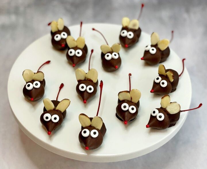 chocolate covered cherry mice