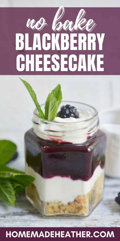 no bake blackberry cheesecake recipe, No Bake Blackberry Cheesecake Recipe