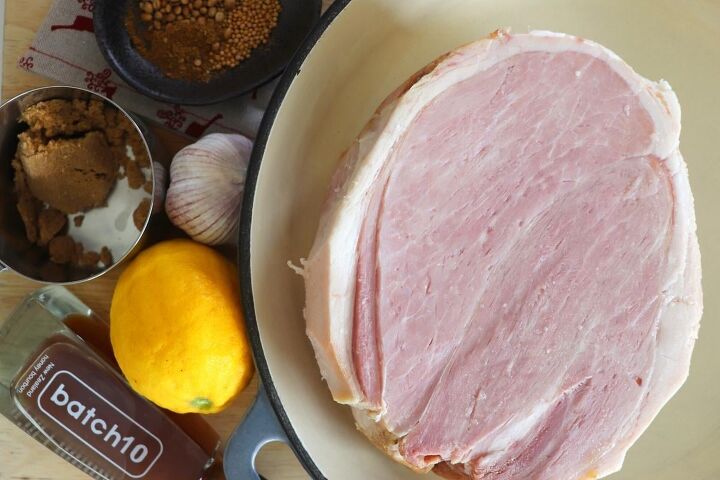 bourbon and peach christmas ham glaze recipe, Ingredient image for ham glaze