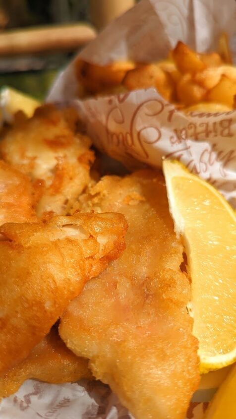 beer batter fish and chips