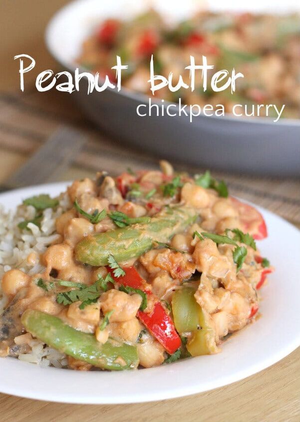 peanut butter chickpea curry