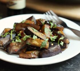 sticky honey soy aubergine, Sticky honey soy aubergine the flavours in this dish are RIDICULOUS