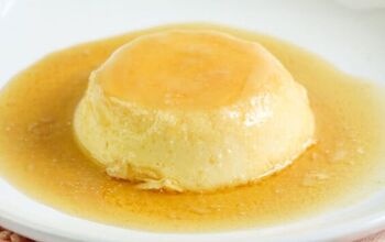 Ricotta Flan With Maple Syrup - Eat Mediterranean Food