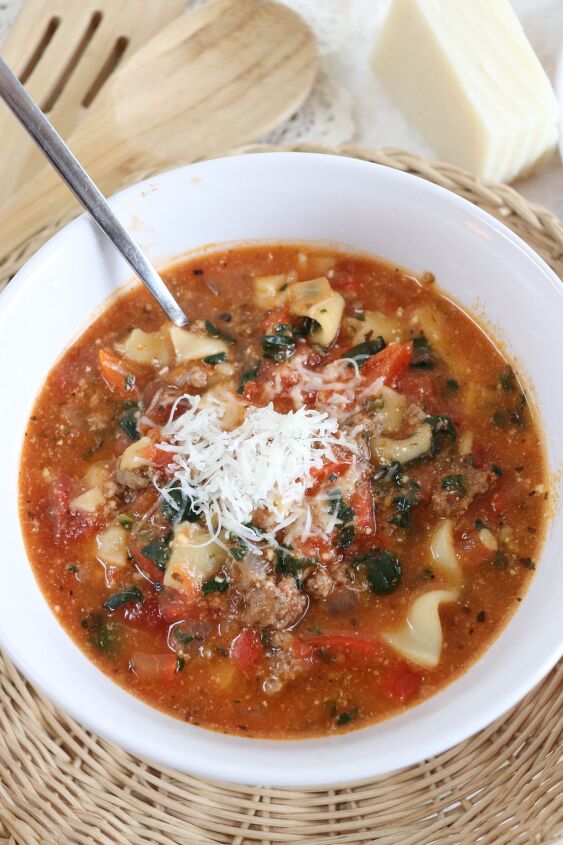 the best crockpot lasagna soup recipe, crockpot lasagna soup