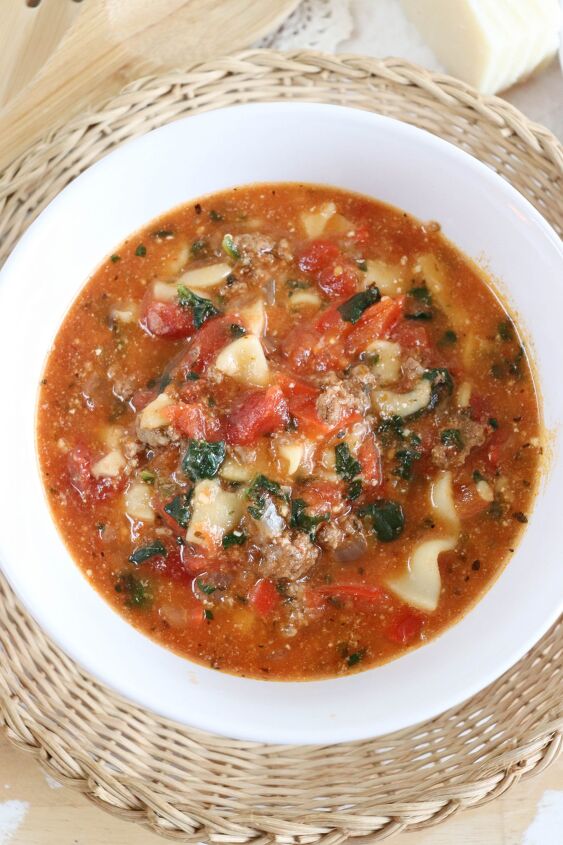 the best crockpot lasagna soup recipe, crockpot lasagna soup