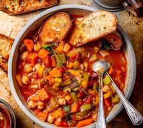 Hearty 10 Vegetable Soup With Brown Rice