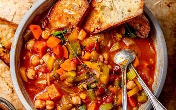 Hearty 10 Vegetable Soup With Brown Rice