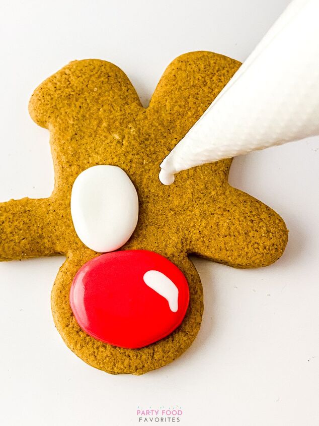easy gingerbread reindeer cookies