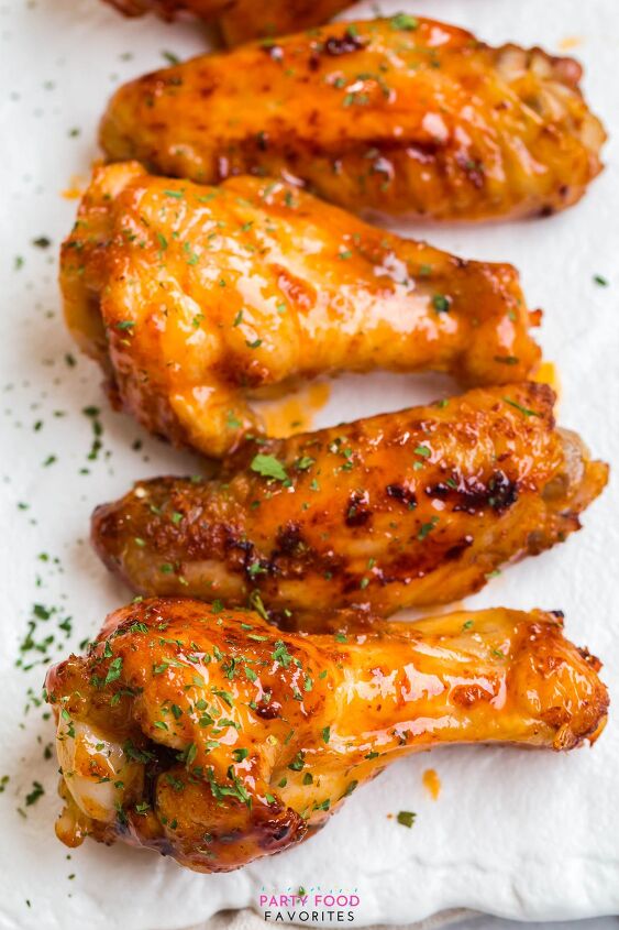 honey hot wings baked airfryer instructions