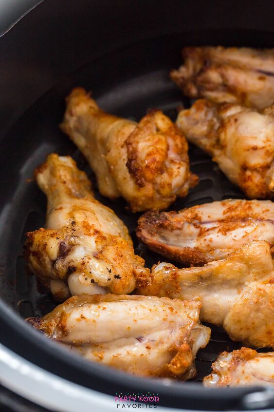 honey hot wings baked airfryer instructions
