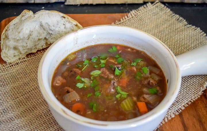 hearty beef soup a family favorite