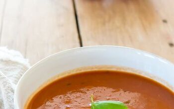 Healthy Homemade Tomato Soup, Very Low Fat
