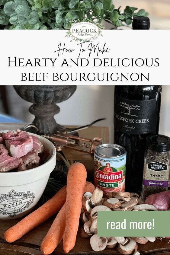 how to make hearty and delicious beef bourguignon
