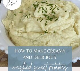 how to make creamy and delicious mashed sweet potatoes