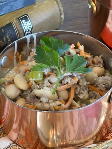 how to make delicious creamy tuscan sausage and bean soup, How to Make Delicious Creamy Tuscan Sausage and Bean Soup