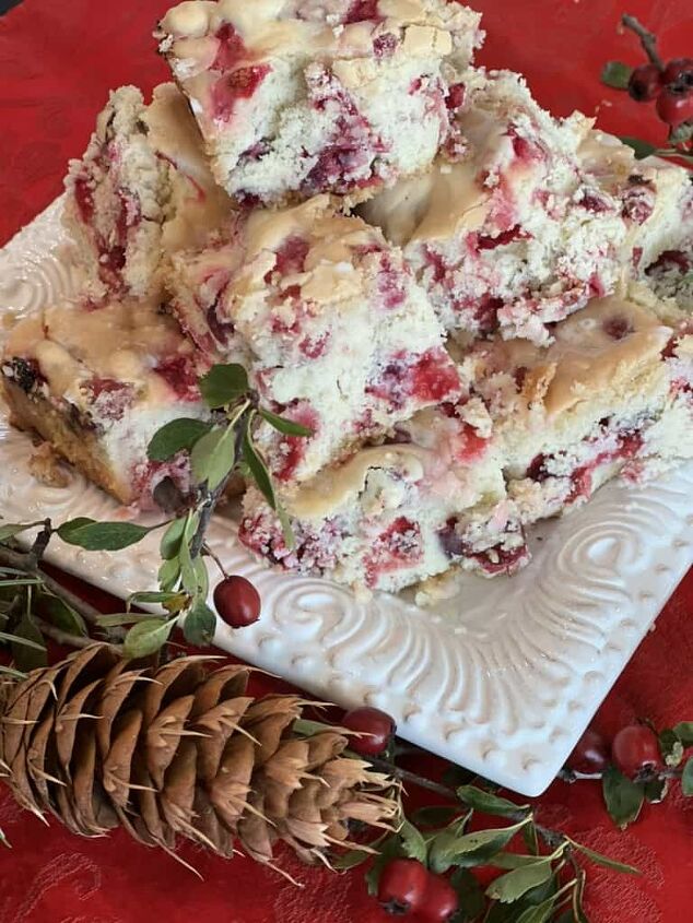 how to make delicious glazed cranberry squares, How to Make Delicious Glazed Cranberry Squares