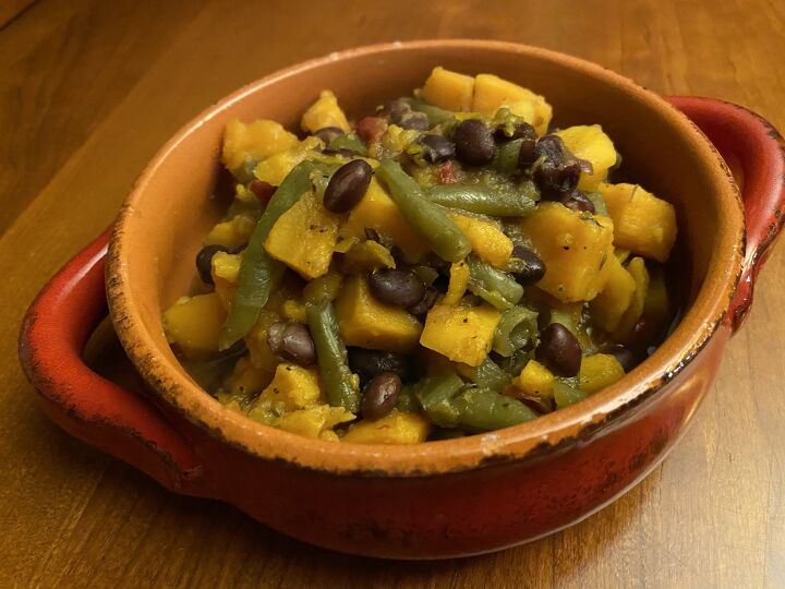 caribbean sweet potato and black bean stew recipe