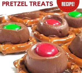 3 Ingredient Christmas Pretzel Treats - Easy Christmas Treats Recipe