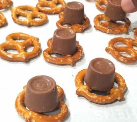 Pretzel Rolos (gluten free nut free caramel candy) - Petite Allergy Treats