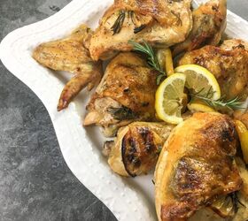 Easy Roasted Chicken With Rosemary and Lemon - Eat Mediterranean Food