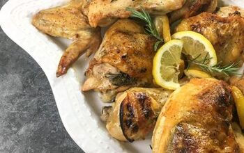 Easy Roasted Chicken With Rosemary and Lemon - Eat Mediterranean Food