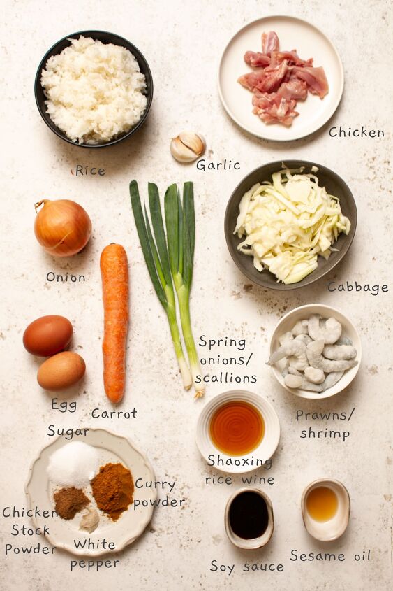 singapore fried rice, Ingredients needed