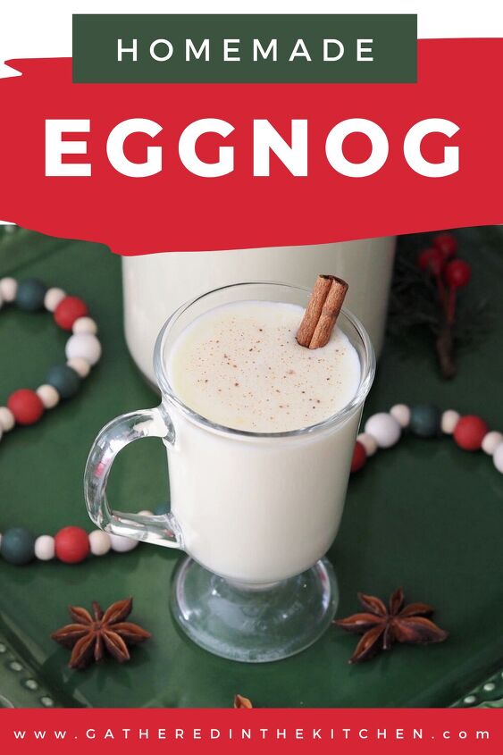 how to make homemade eggnog recipe, How To Make Homemade Eggnog Recipe Gathered In The Kitchen