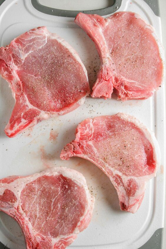 pan seared maple pork chops