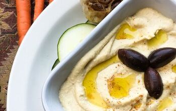 The Best Roasted Garlic Hummus - Eat Mediterranean Food