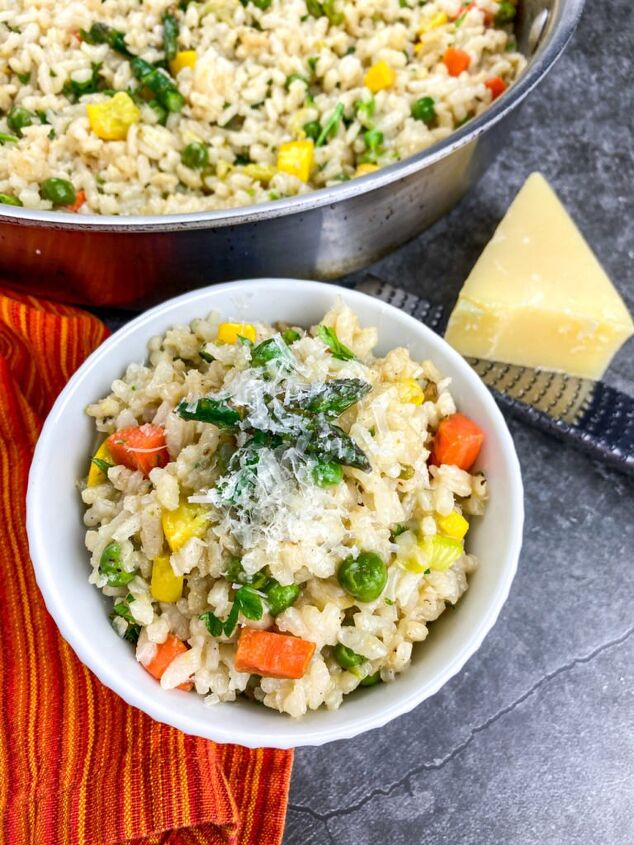 Risotto Primavera - Easy Springtime Risotto - Eat Mediterranean Food ...