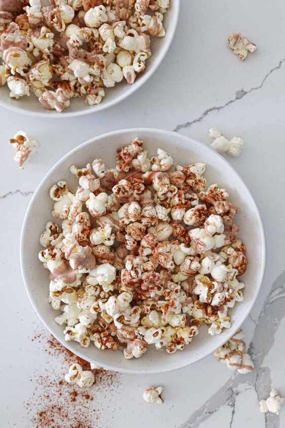 Homemade Cinnamon Popcorn