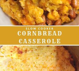 Slow Cooker Cornbread Casserole
