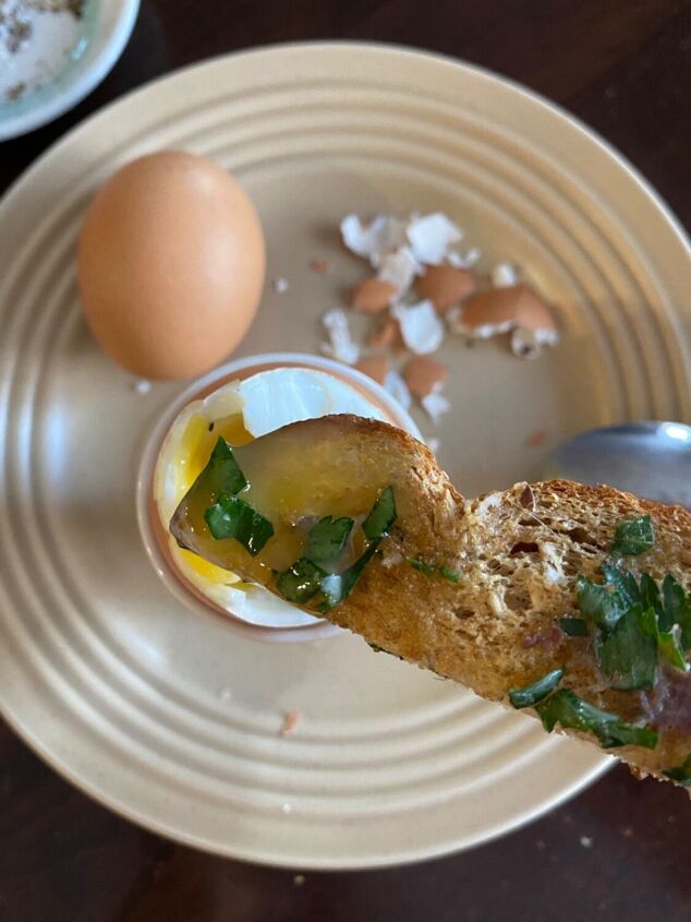 Toast Solider Anchovy Toast Soldiers With Soft Boiled Egg | Foodtalk