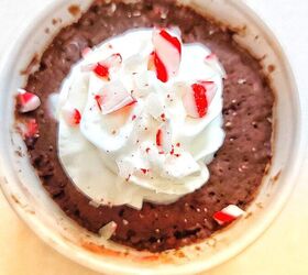 2 Minute Christmas Mug Cake: The Best Chocolate Candy Cane Cake in a M