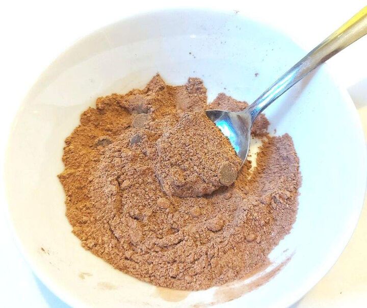 best mug brownie to satisfy all your chocolate cravings in 2 minutes, Mug brownie dry ingredients