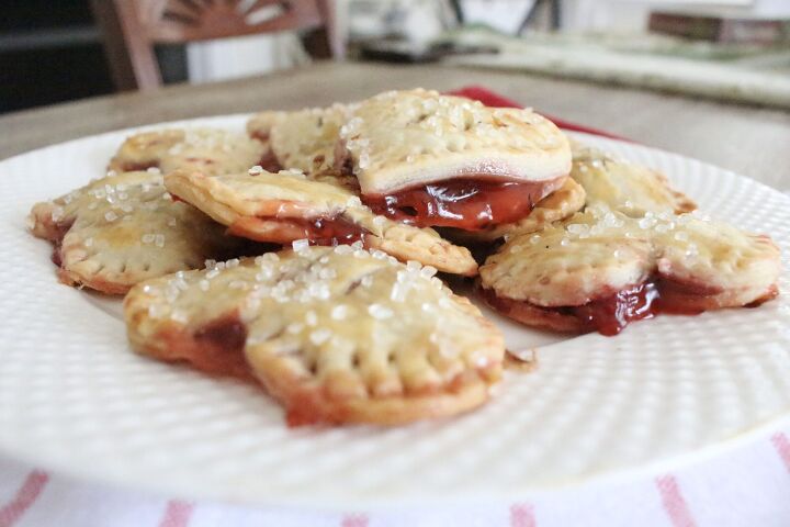 fruit filled hand pies for valentine s day, Heart Hand Pies for Valentines Day White Cottage Home Living