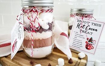How to Make Hot Chocolate Mix in a Jar + Free Printable Gift Tag