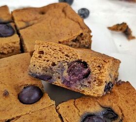 Blueberry Pumpkin Protein Bars - Sweet, Spiced, Amazing