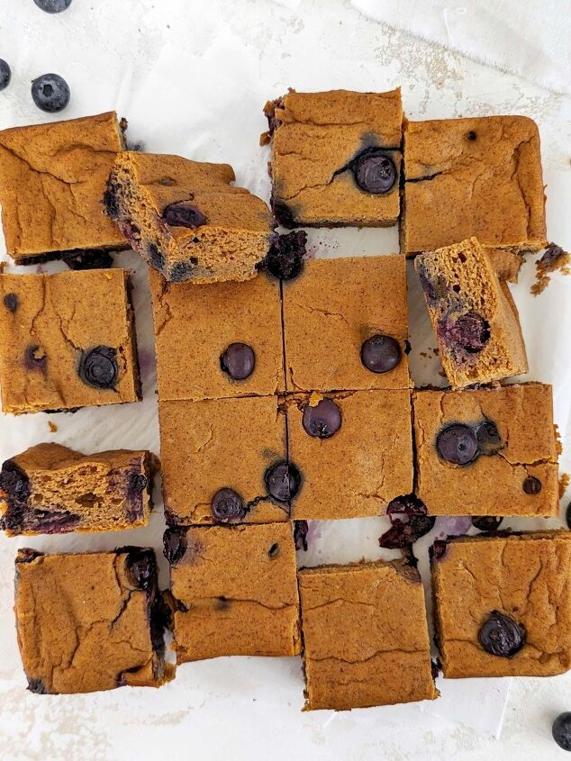 blueberry pumpkin protein bars sweet spiced amazing