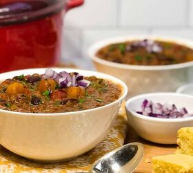 Vegetarian Chili (Dutch Oven or Slow Cooker)