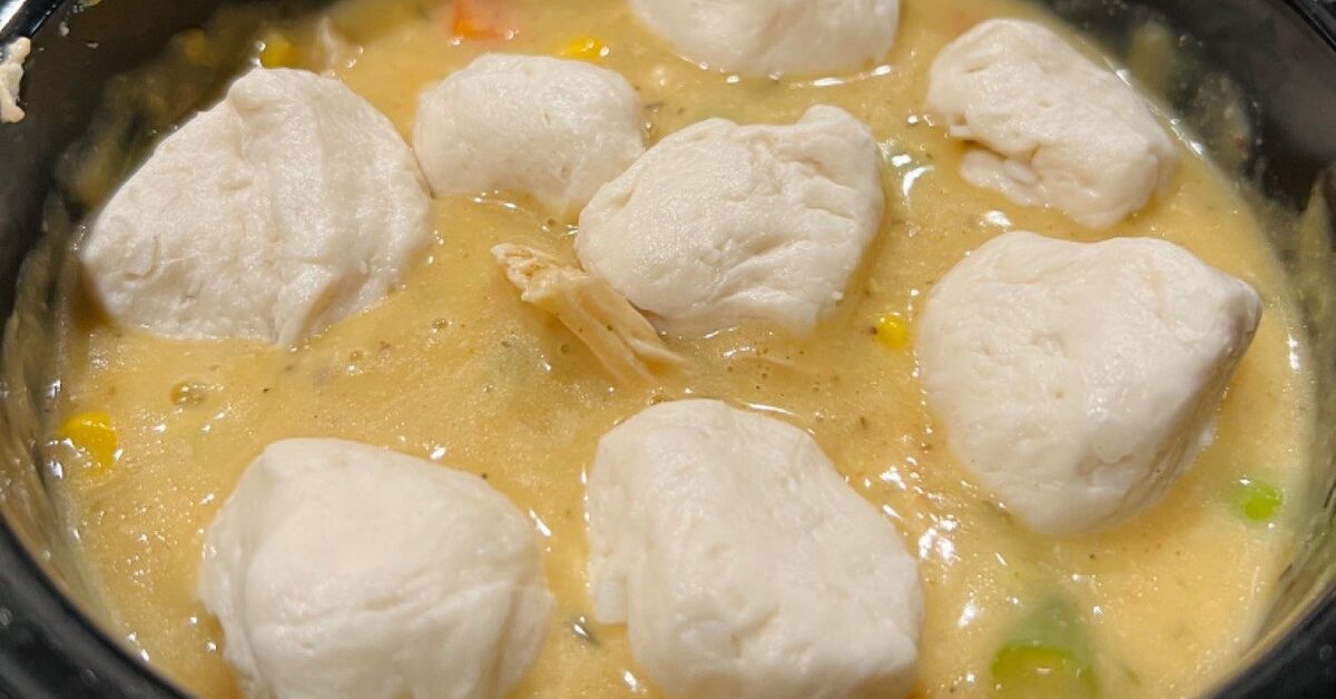 Crockpot Chicken And Dumplings Foodtalk crockpot-chicken-and-dumplings-foodtalk
