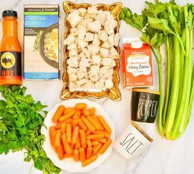 easy buffalo chicken soup recipe for cold winter days, Buffalo Chicken Ingredients