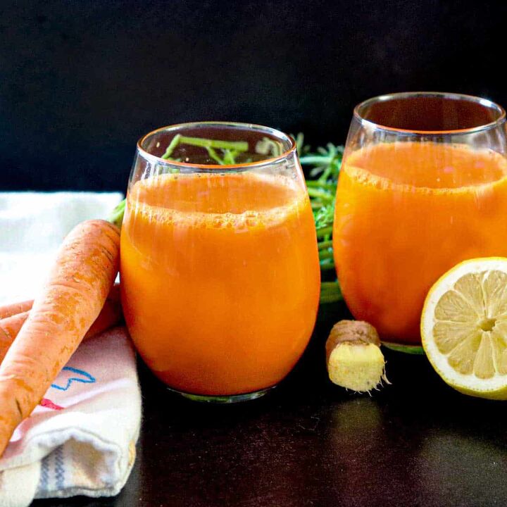 fresh carrot ginger juice benefits