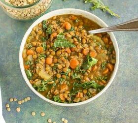 instant pot lentil soup, Instant Pot Lentil Soup in a bowl