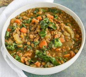 instant pot lentil soup, Instant Pot Lentil Soup with kale