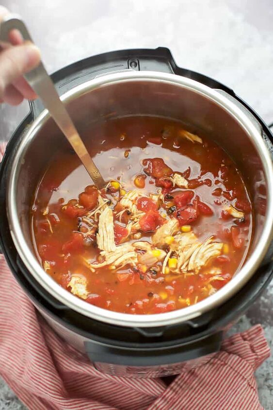 instant pot chicken tortilla soup, Chicken Tortilla Soup instant pot